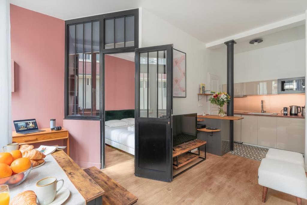 Appartement Magnifique Et Relaxant Avec Sauna París Exterior foto